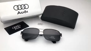 Audi Polarized Sunglasses for Men UV400 Protection Driving Glasses Anti-Glare Shades for Outdoor Sports Fishing Travel