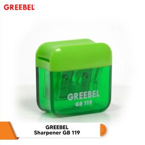 GREEBEL Rautan Pensil Serutan Sharpener 119 / Alat Tulis