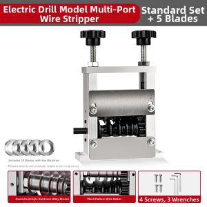 ZHENGQI | Automatic Electric Wire Stripping Machine for Home Cables and Old Copper Wires