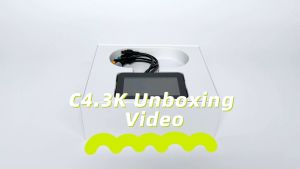 VSYSTO จักรยาน Dash Cam IR Night Vision จักรยานกล้องและ 4.3 นิ้วจอแสดงผล GPS Waterproof Line Controller สำหรับรถจักรยานยนต์จักรยานไฟฟ้าและจักรยาน