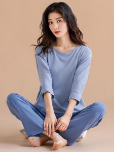 JIALEFEN | Spring Autumn Summer Cotton Lounge Set
