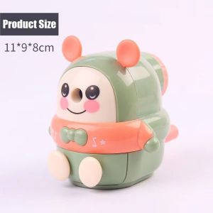 NOVELTY Creative Cartoon Pencil Sharpener Pengasah Pensel Kartun Automatic Lead Cute Stationery Kids Student Children Birthday Christmas Gift Present Goodies Kindergarten Alat Tulis Pengorek Pensil Hadiah Kanak Budak Tadika Comel 小孩 铅笔削