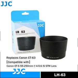 JJC ET-63ฮูดเลนส์เลน์หดได้สำหรับ Canon EF-S 55-250Mm F/4-5.6คือเลนส์ STM