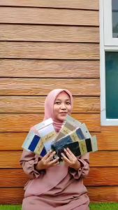 Sarung Tangan Wanita Muslimah Pendek Renda 5 Jari Bahan Kaos by Alima