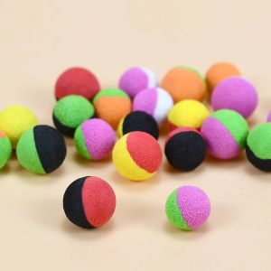 14Pcs/Box Pop-Up Carp Fishing Boilies 10/12/14mm Reverse Bottom Fishing Buoyancy Foam Balls Hair Rig Method Feeder Floating Bait