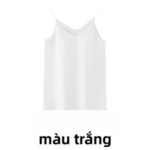 MiiOW | Áo ba lỗ không tay Ice Silk MiiOW Cat Person cổ chữ V thoáng khí có đệm ngực Áo sơ mi thường ngày mùa hè 2025