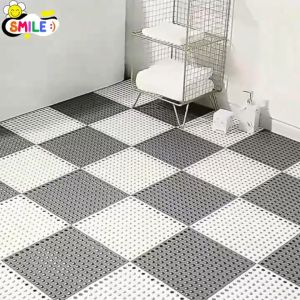 Smile😊พร้อมส่ง💯 แผ่นกันลื่น 30*30 cm ระบายน้ำดีไม่สะสมน้ำ แผ่นจิ๊กซอว์กันลื่นในห้องน้ำ DIY กันน้ำกันลื่น แผ่นรองกันลื่น กันลื่น แผ่นรองกรงสัตว์เลี้ยง แผ่นกันลื่น