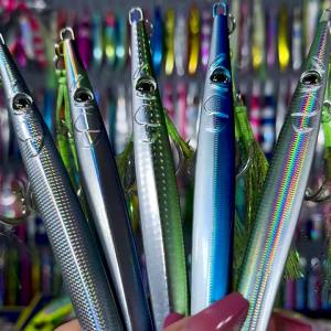 Mồi Câu Cá Biển Proberos Bass 1 Mồi Hình Kim Loại Cứng 80-150g Mồi Giả Jigging Kim Loại Chìm Nhanh Mô Phỏng Mắt Cá Dùng Cho Câu Cá Biển Sông Hồ.