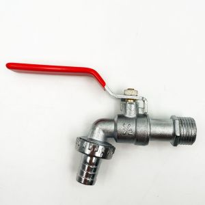 Outdoor Faucet with Spout 1/2-3/4inch Garden Washing Machine Zinc Alloy Single Control Antifreeze Faucet Hardware Accessories