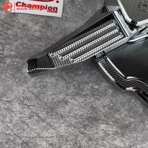 Footstep Footrest Vespa Sprint Primavera FS 03 Full Chrome Luigy