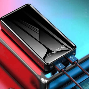 Powerbank kapsitas 50.000 Mah kapasitas besar  4 USB Output Fast Charging Digital LED Light Power Bank