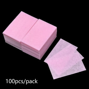 100/200/300Pcs Nail Wipe Cotton Pads Gel Nail Polish Acrylic Remover Lint Free Cotton Nail Wipes
