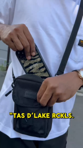 RCKLS. Slingbag D Lake I Tas Selempang Bahu Pria