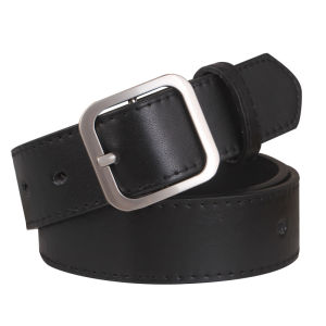 new fashion pin buckle solid belt girl student casual simple soft PU leather strap belt trouser belts women gifts