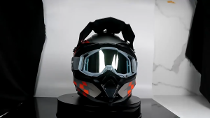 Anak Cool Style Abs Material Off-Road Helmet Motocross With Goggles Icc Sticker For Women Men