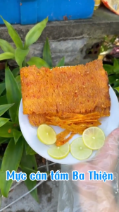 Mực cán tẩm gia vị | Túi hút chân không 0.5Kg | Đặc sản Tam Tiến Quảng Nam