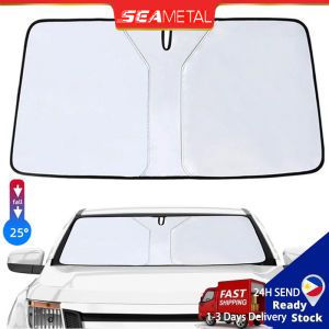 SEAMETAL Car Windshield Sun Shade Covers Front Window Sunscreen Visors Protector Heat Insulation Parasol Anti UV