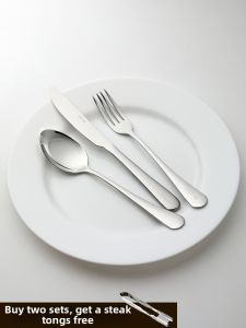 Steak Knife Fork Spoon Set for Home Western Dining