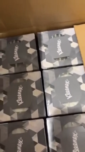 Kleenex® Facial Tissues Cube 2 ply 48 x 75sheets17741 - White (3600 sheets)