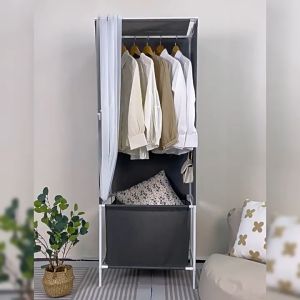 Stand Hanger Rak Baju Gantungan Celana Tas Topi Sepatu Portable Jemuran Baju Estetik