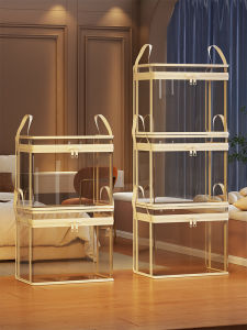 evesigar | Transparent Display Large Capacity Toy Storage Basket
