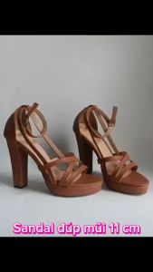 Giày sandal cao gót nữ đúp mũi xinh NĐ143