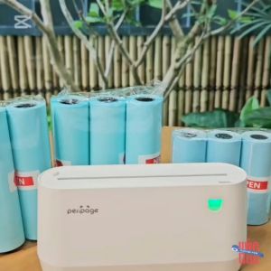 กระดาษสติ๊กเกอร์ peripage A9/A9max (3ม้วน/แพ็ค) ขนาด 77x30mm / 107x30mm