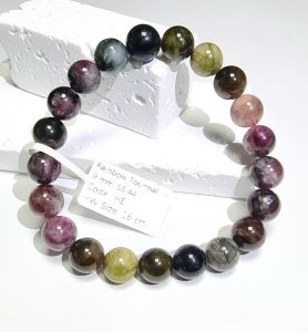 Eunegems Rainbow Tourmaline Bracelet High Quality #5