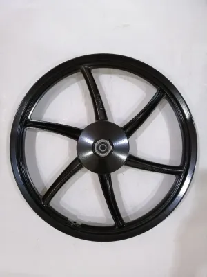 SPORT RIM SYM E BONUS 110 ( WITH BEARING & BUSH) 1 PASANG BLACK