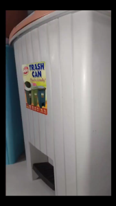 Uniplus Trash Bin with Foot Pedal/ Dust Bin/ Garbage Bin/ Basurahan/Slim Pedal Trash Bin/ Garbage Trashcan//Recycle Bin