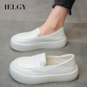 IELGY Nursing shoes womens soft sole anti-slip breathable 2024 flat white medical work shoes