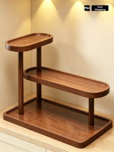 MUGG | Vintage Style Wooden Display And Storage Shelf