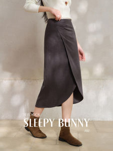 Irregular Layered Vintage High Waist Half Skirt