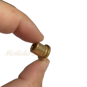 Bạc đồng tự bôi trơn có vành đường kính trong 6mm 8 mm chiều dài 6/8/10/12/15 mm