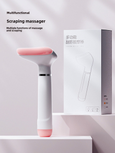 Fuotang Multi-function Scraping Stick for Facial Beauty Body Care and Neck Shoulder Leg Massage Therapy Health Management