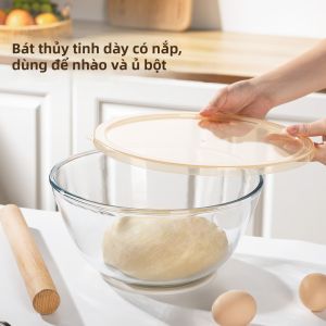 NEWAIR | Dough Mixing Bowl for Kneading Eggs Rising Fermentation Glass