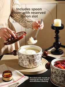 SHELI | High-Temperature Resistant Food-Grade Ceramic Oil Canister