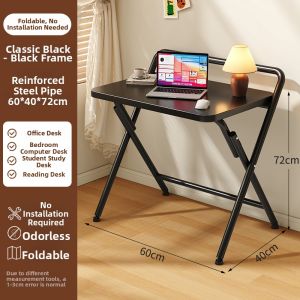 FWTDF | Foldable Easy-to-Assemble Home Office Study Dormitory Desk