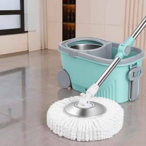 RC-Global  Spin Mop & Bcket set  / Spin MOP set / Microfiber head / Mop Bucket Sets