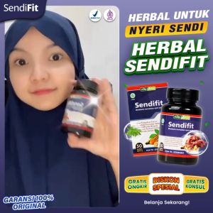 Sendifit Herbal Original Obat Sakit Pinggang Saraf Kejepit Nyeri Sendi Lutut Asam Urat Rematik Kesemutan Linu di Jari Tangan