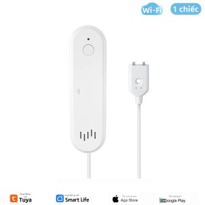 Cảm Biến Mực Nước WiFi Với Báo Động Rò Rỉ Tuya Thiết Bị Phát Hiện Rò Rỉ Nước Thông Minh Cho An Ninh Gia Đình Ứng Dụng Cảnh Báo Nước Bảo Vệ Chống Tràn Nước