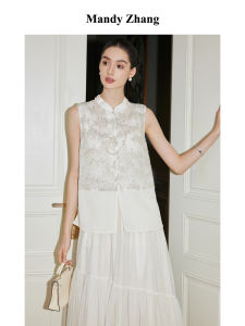 Elegant Handcrafted Sleeveless Vest