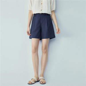 Giordano | Pleated Business Casual Mid Waist A-line Shorts