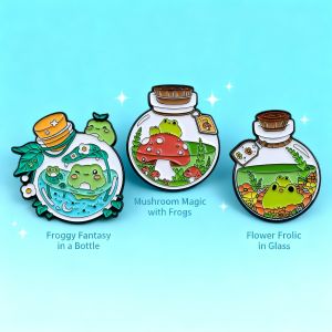 Bandai | Frog Brooch Pin Alloy Badge Clothing Backpack Accessories Bottle Pendant Hot Sale Wholesale