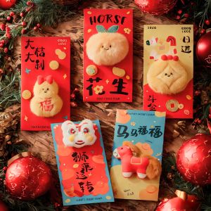 CEYU | Creative 3D Fun Velvet Red Envelope