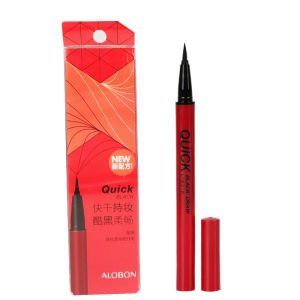AloBon Quick-Dry Long-Lasting Liquid Eyeliner Pen 1.2ml Smudge-Proof Easy-To-Use Black Eye Makeup Tool for Beginners
