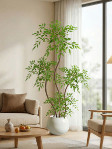 Luxurious Realistic Fake Nandina for Home Decor