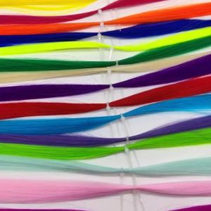 Serat Bulu Sintetis untuk Membuat Umpan Pancing Bulu Sabiki dan Assist Hook