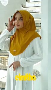HIJAB INSTAN SPORT NADYA SIZE S SPANDEX JERSEY JILBAB INSTAN DAILY by elmitha hijab
