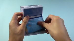 Dompet Kartu Polos Motif Mini Lucu Import Wanita Card Nama Holder Murah